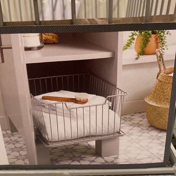 NWT Threshold Oil Rubbed Bronze Large Open Shelf - Picture 4 of 9